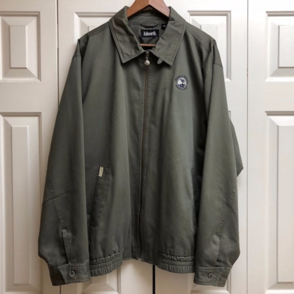 Ashworth Pebble Beach Men's XL LS Full Zip Jacket